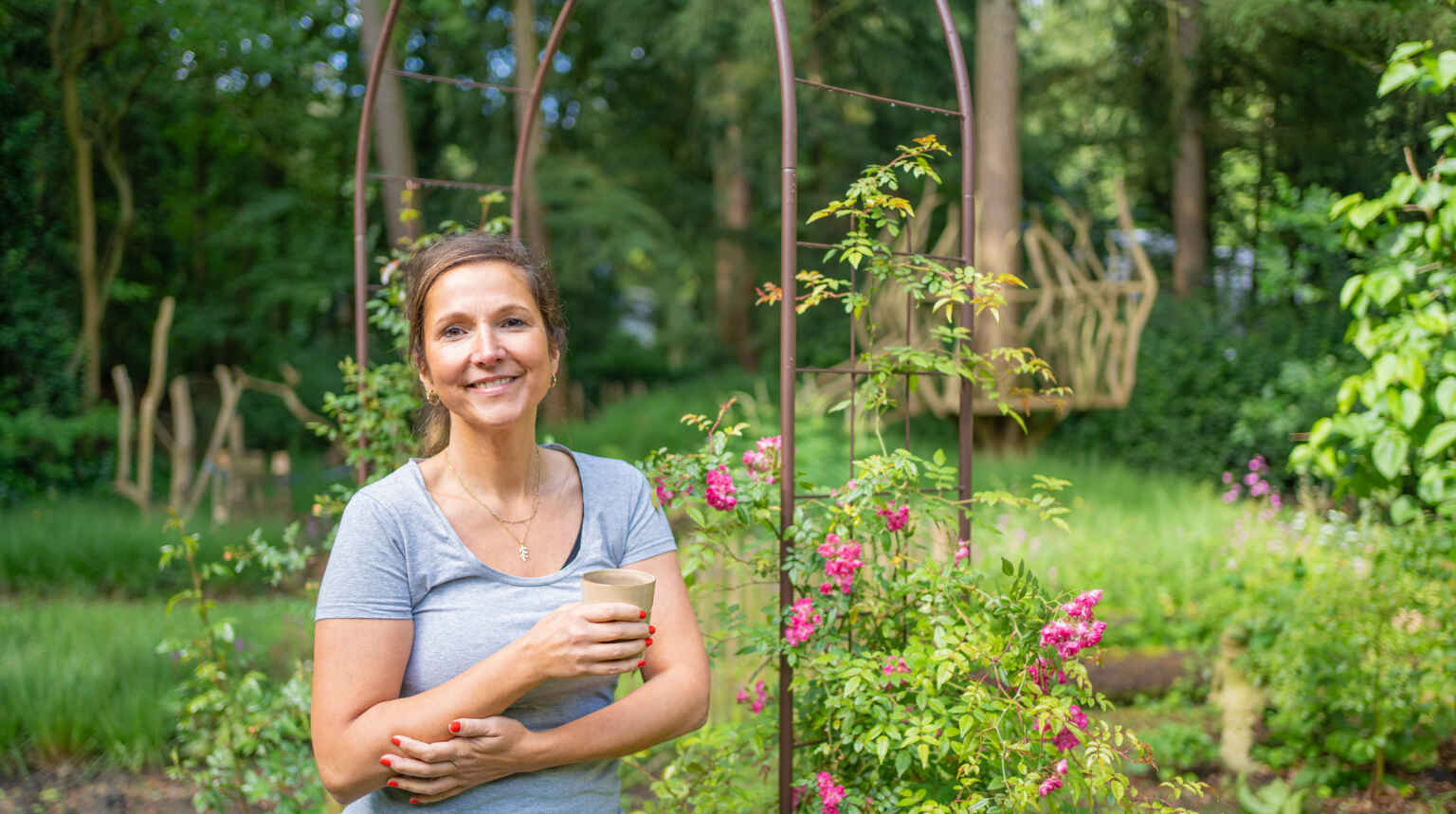 Pilates in de Tuin