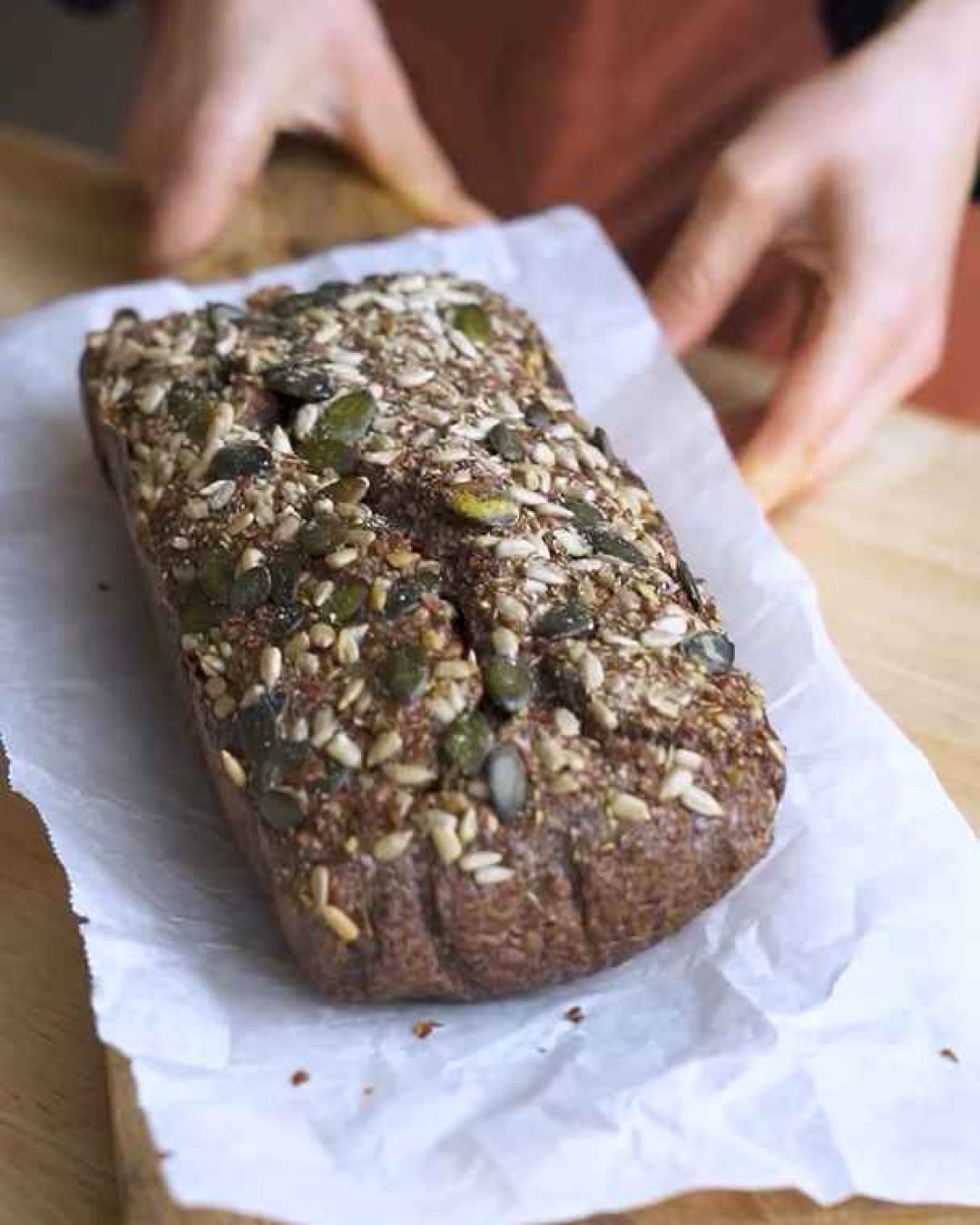 Eiwitrijk brood van quinoa en chiazaad